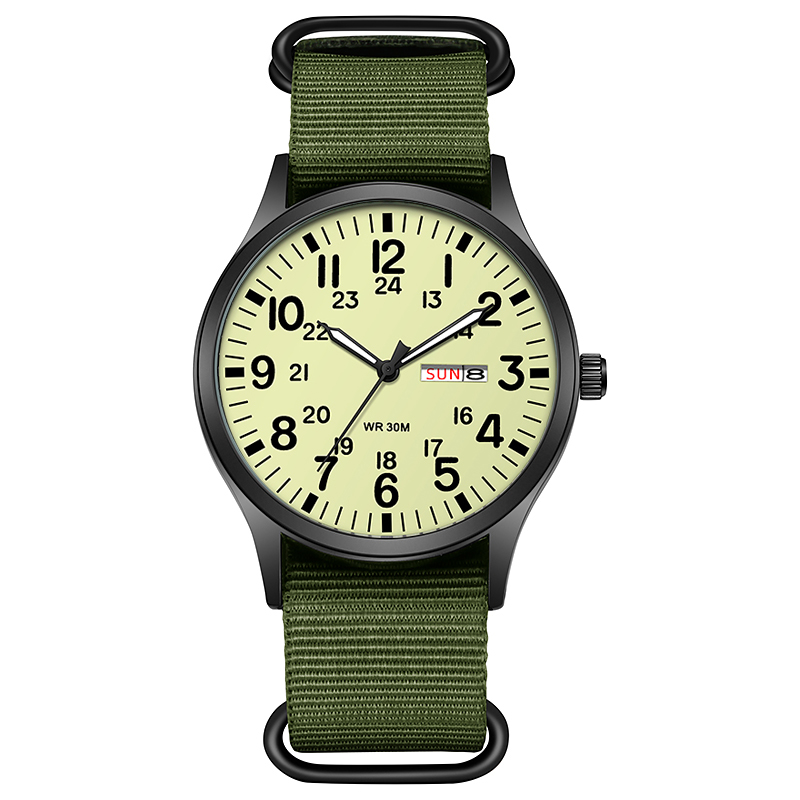 TPW K7101 Classic Men's Sports Nylon Quartz Watches Wholesale