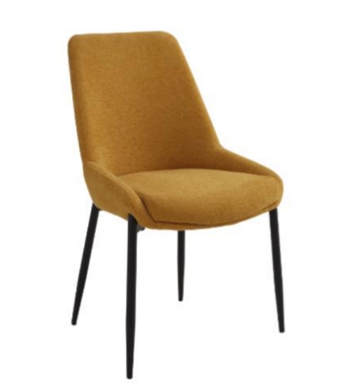 Romance Dining chair Modern fashion style comfortable dining fabric chair banquet chair