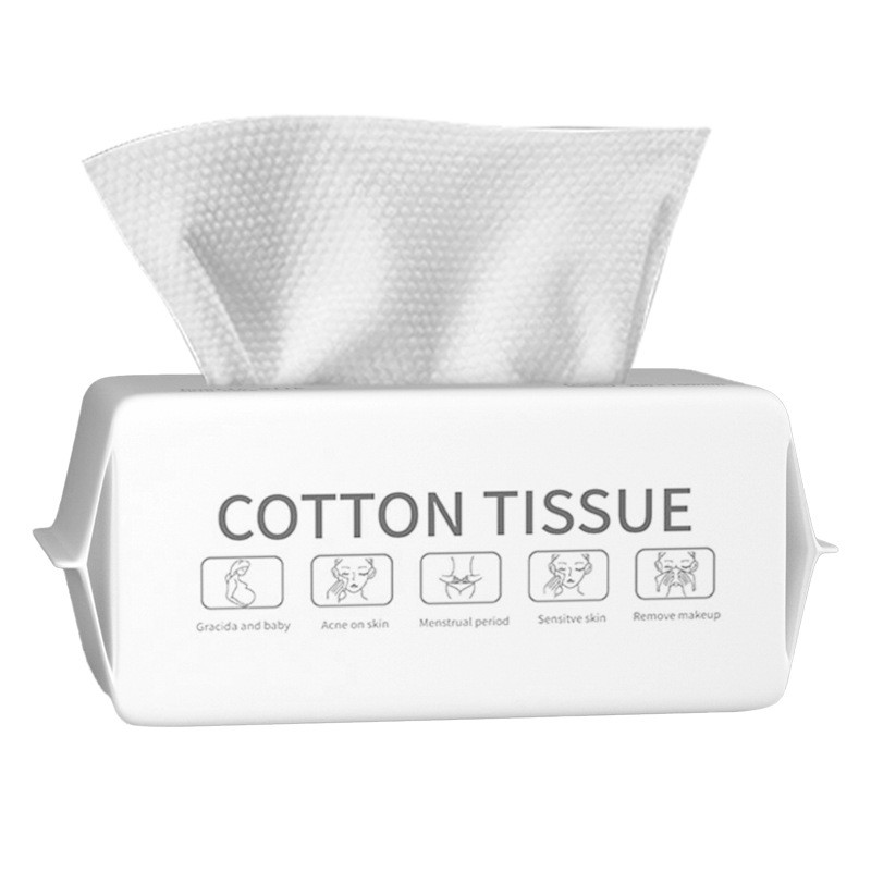 Disposable facial cleansing towel