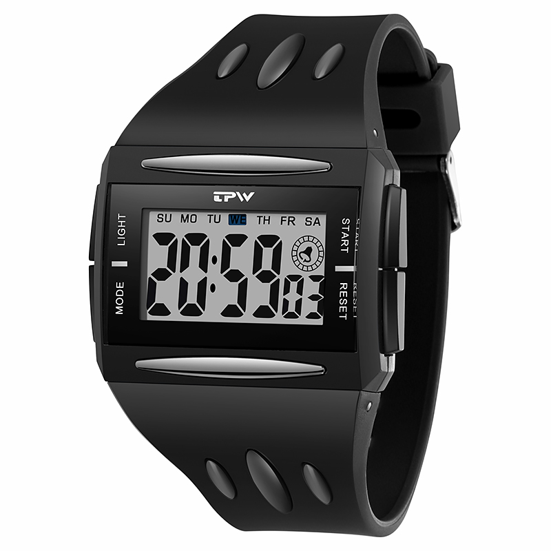 TPW K9051 Electronic Luminous Digital Watch for Men Waterproof