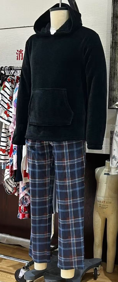 Chenille Fleece Men's Wear Set