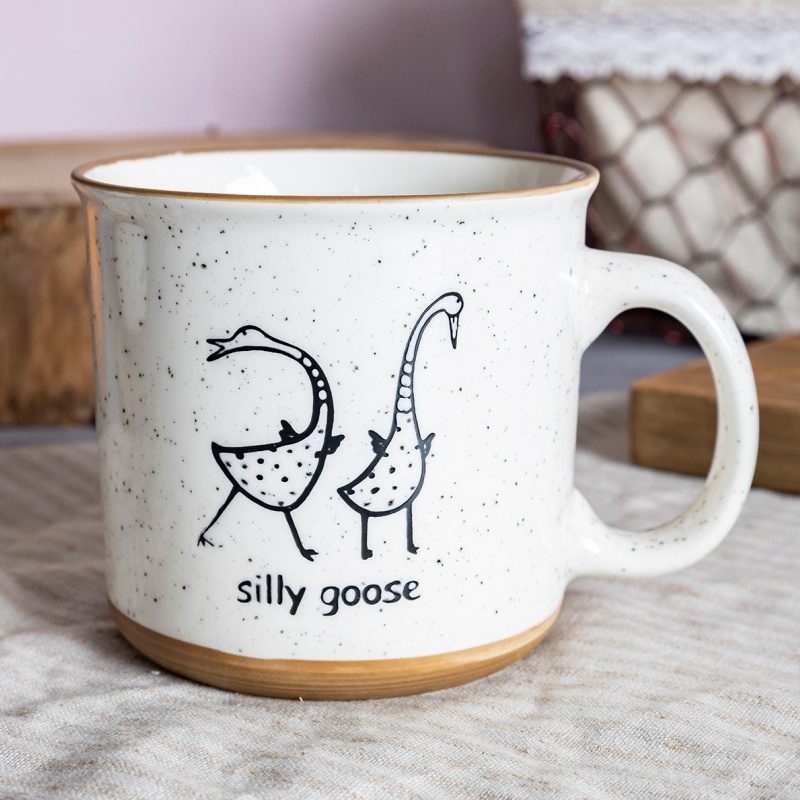 13OZ/370ML Quirky Animal-Themed Mugs with Fun Quotes