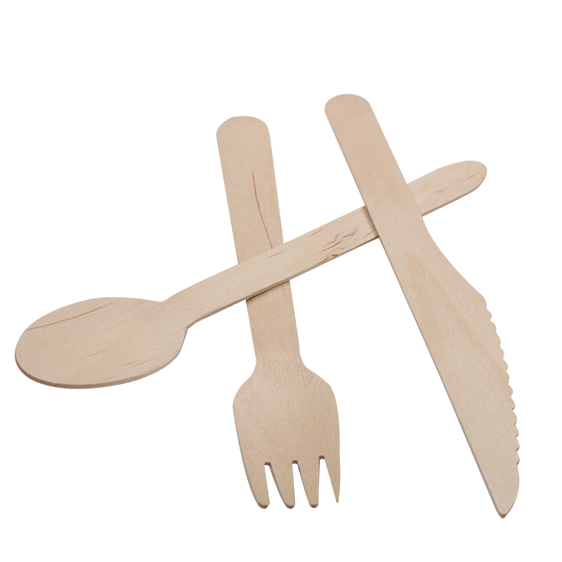 Wood Cutlery Set Wooden Knife Fork Spoon
