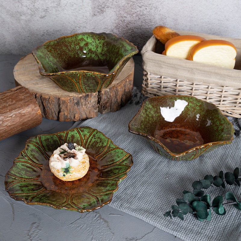 Modern Stoneware Ceramic Tableware Dinner Set for Chic Kitchens