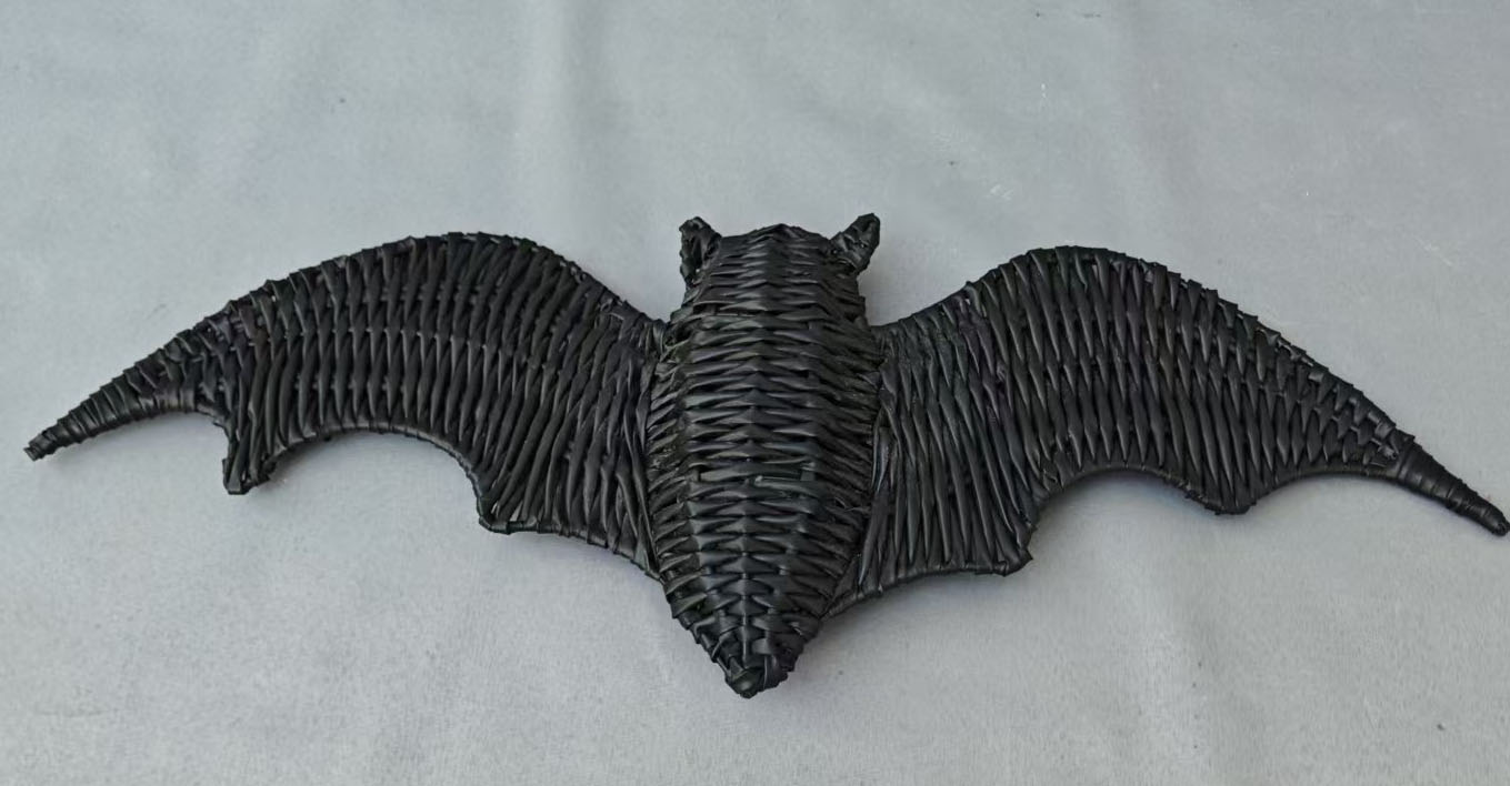 Plastic rope weave,bat shape
