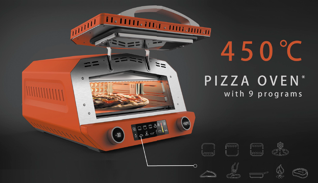 High temperature Pizza Oven