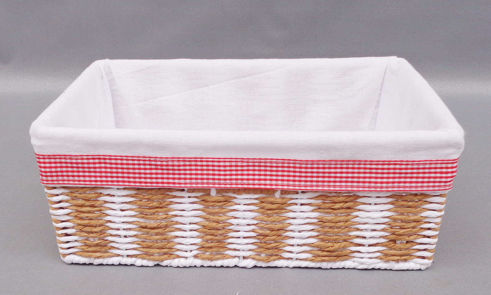 paper rope storage basket