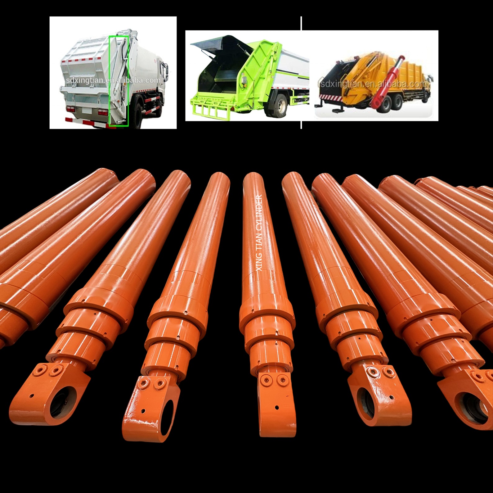 hydraulic cylinder for garbage truck