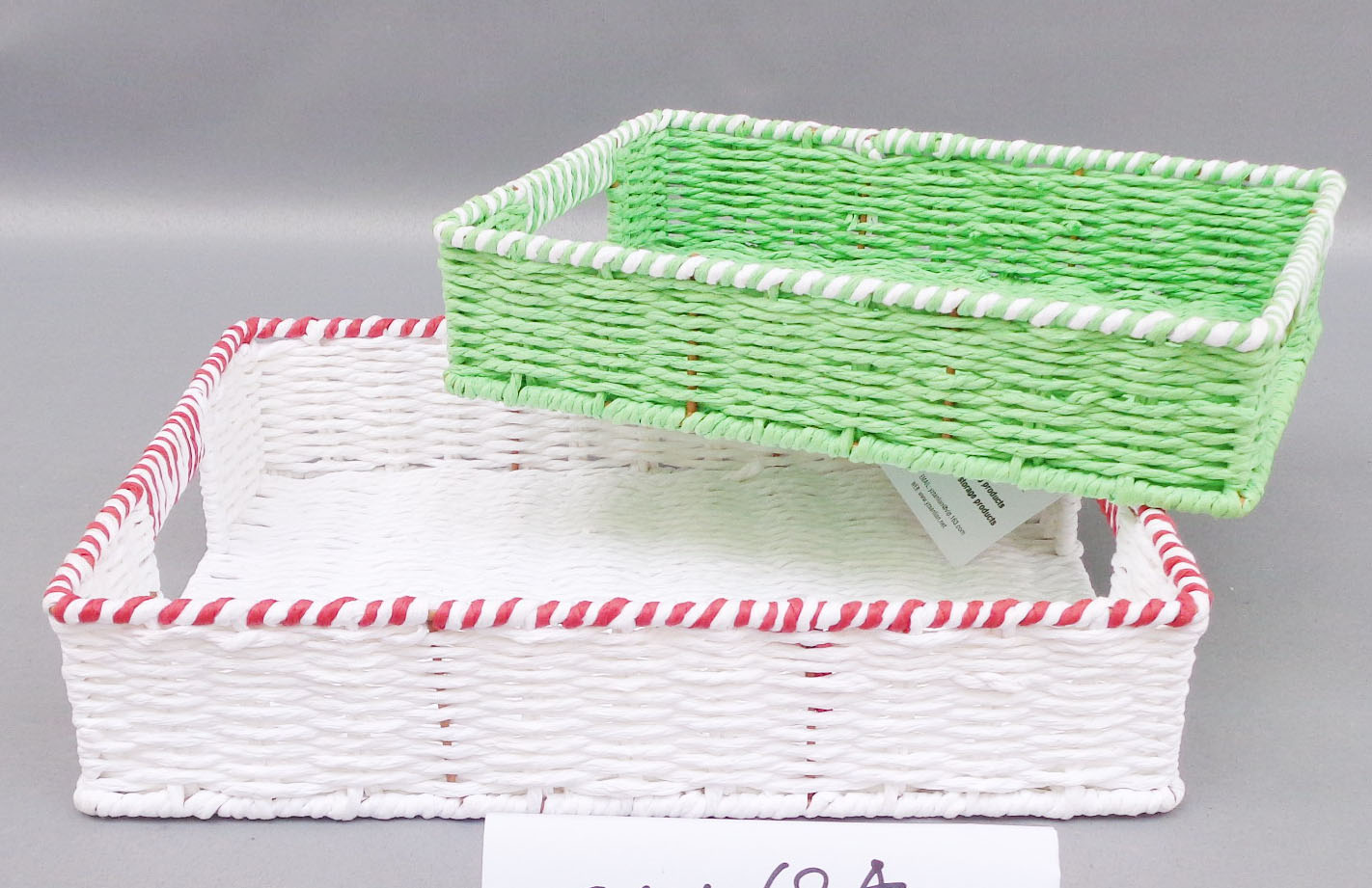 Irron frame,paper rope plate