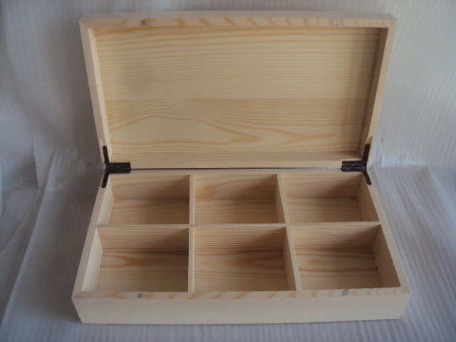 Wood Tea Box