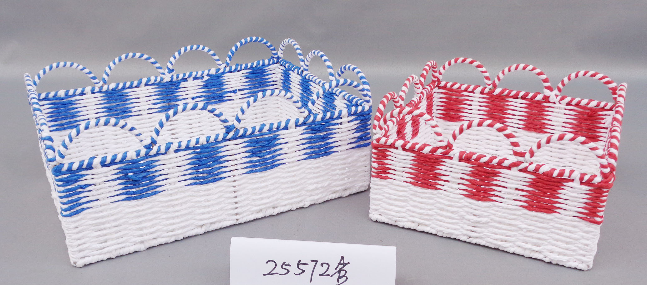Paper rope basket