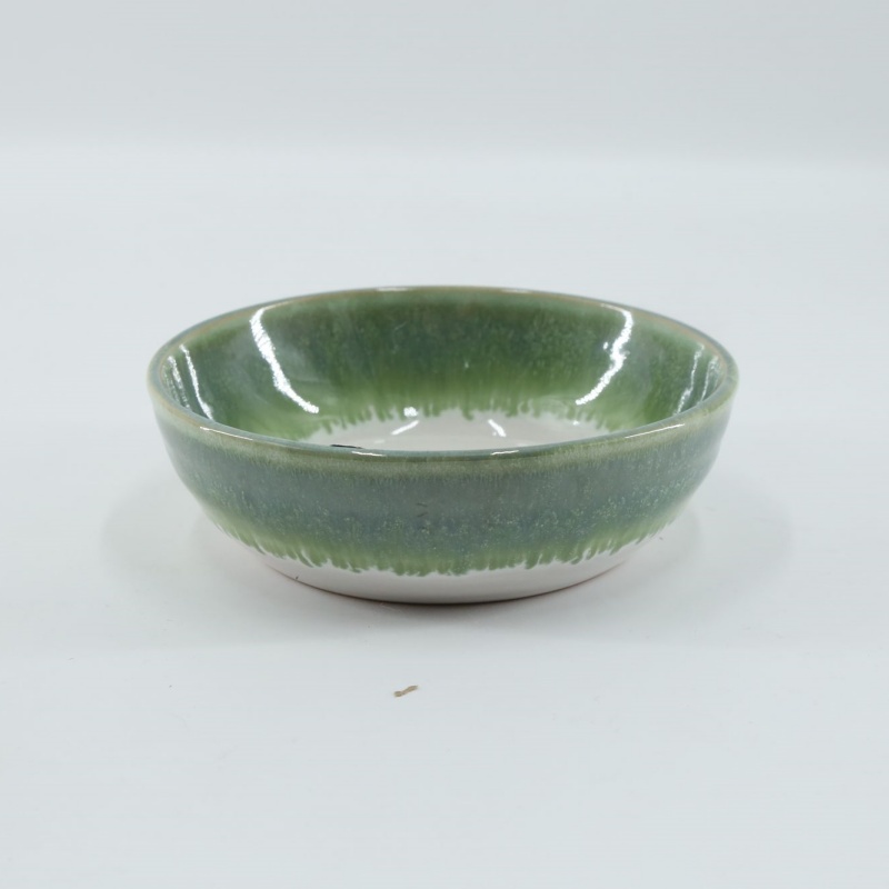 HAPPY GO Reactive Glaze Ceramic Bowl 16.2cm Durable Tableware for Restaurant & Family Use