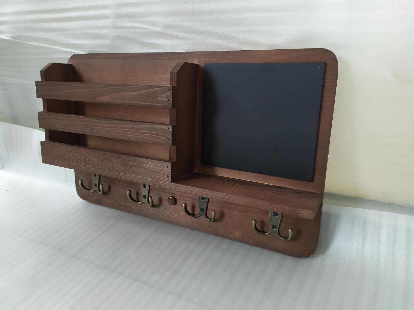 Wood Wall Mounted Cloth Rack