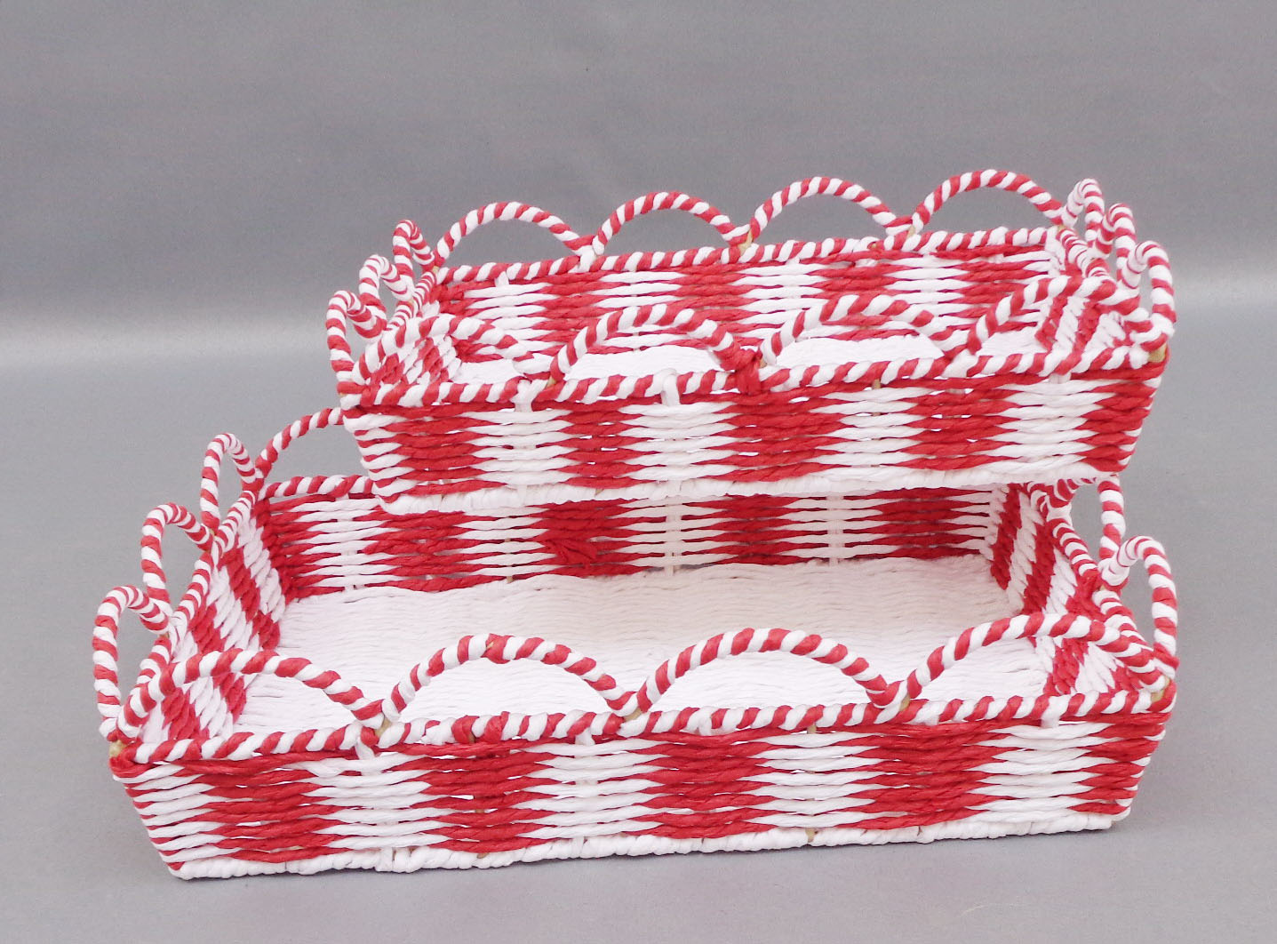 Paper rope basket