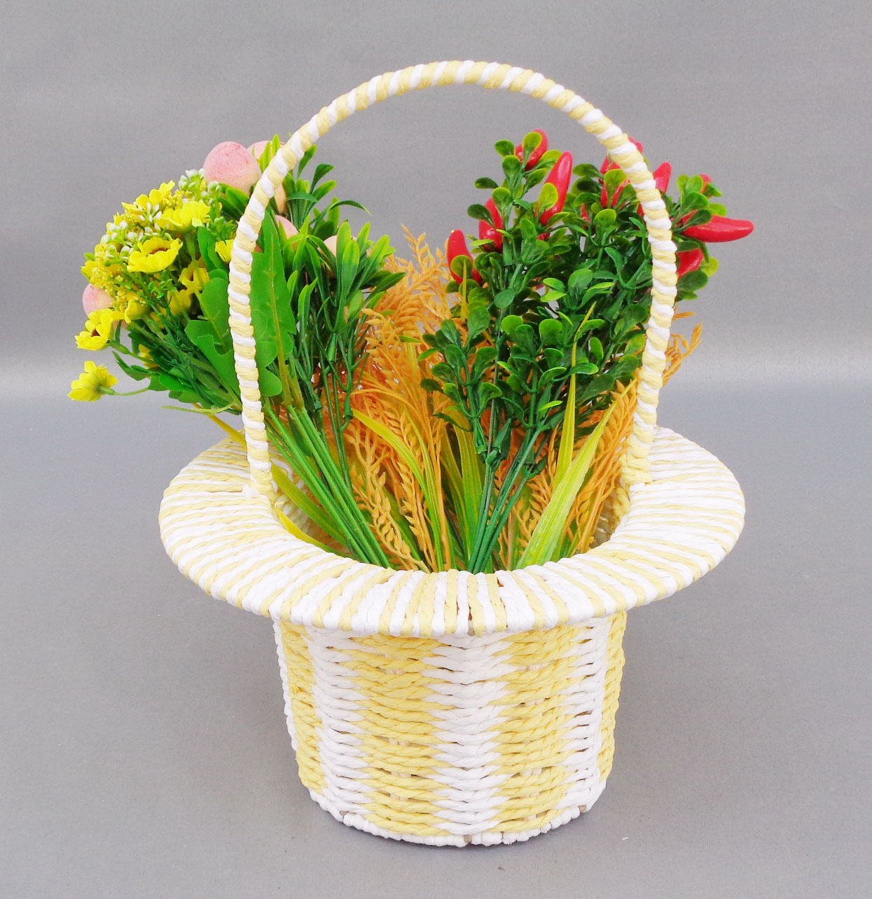 Paper rope basket