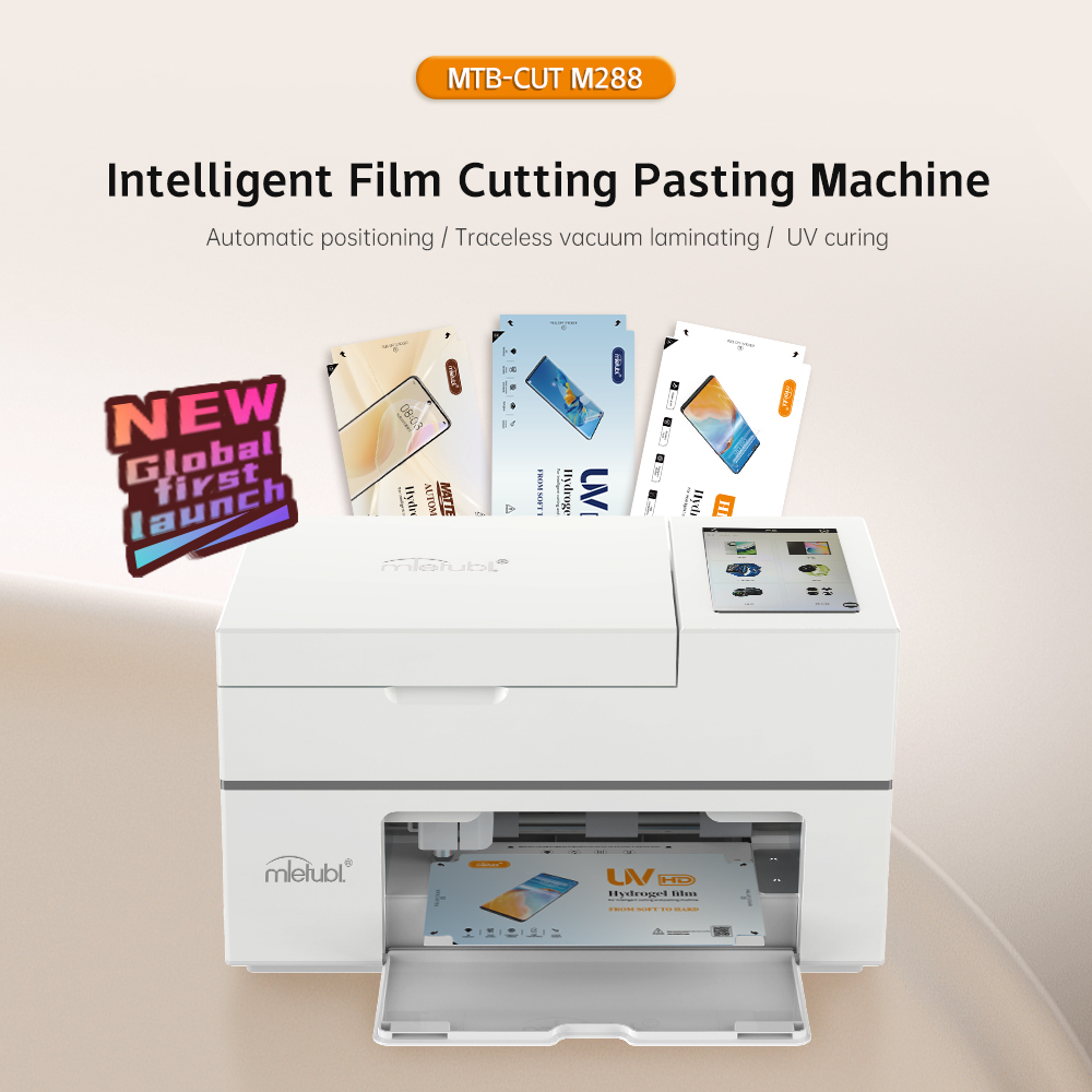 Cutting and pasting machine