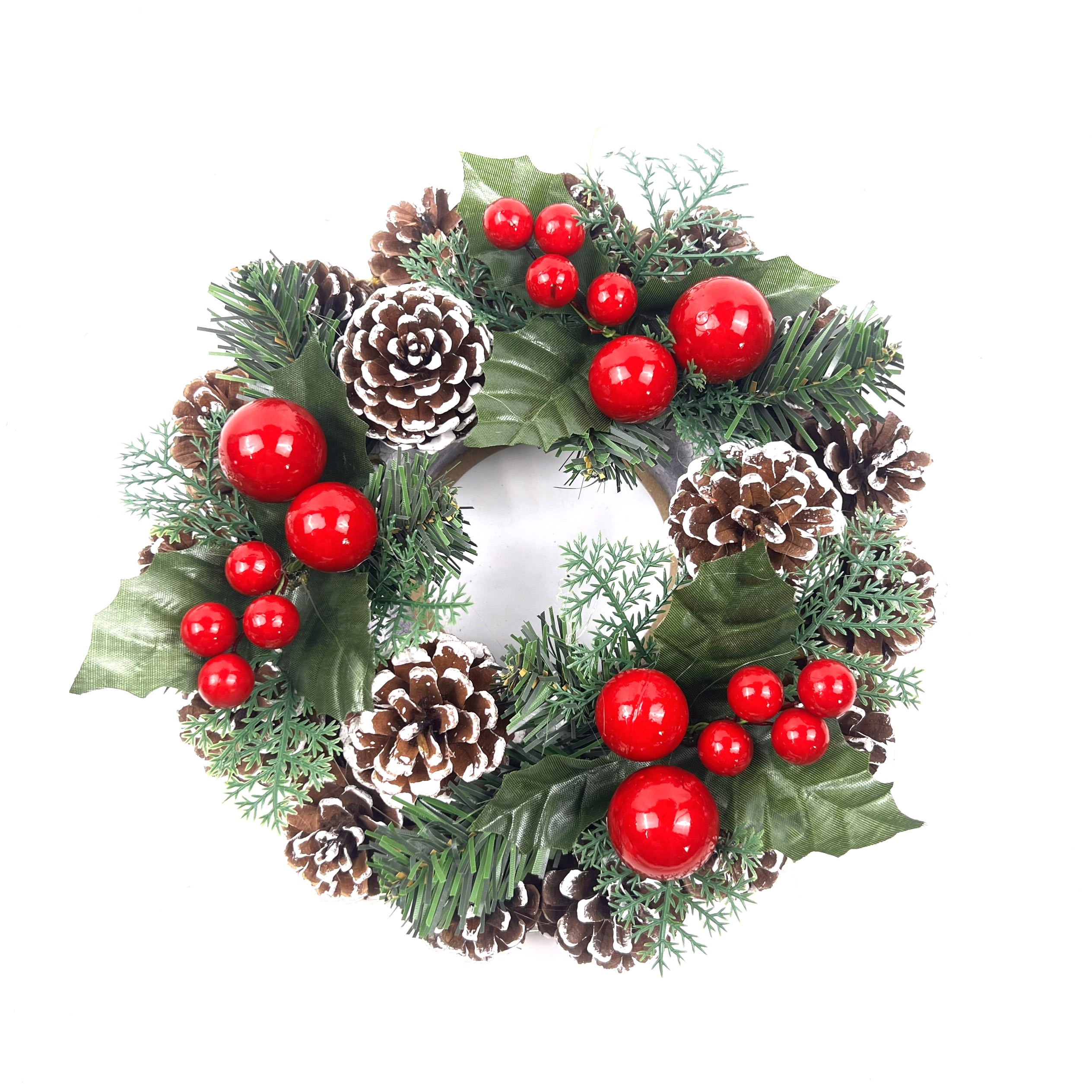 Pine cone wreath