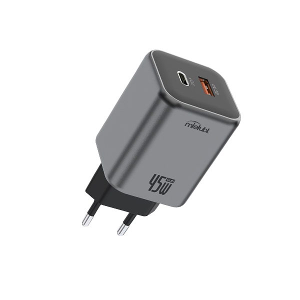 Mietubl Type-C+USB Dual-Port 45W Digital Charging Head