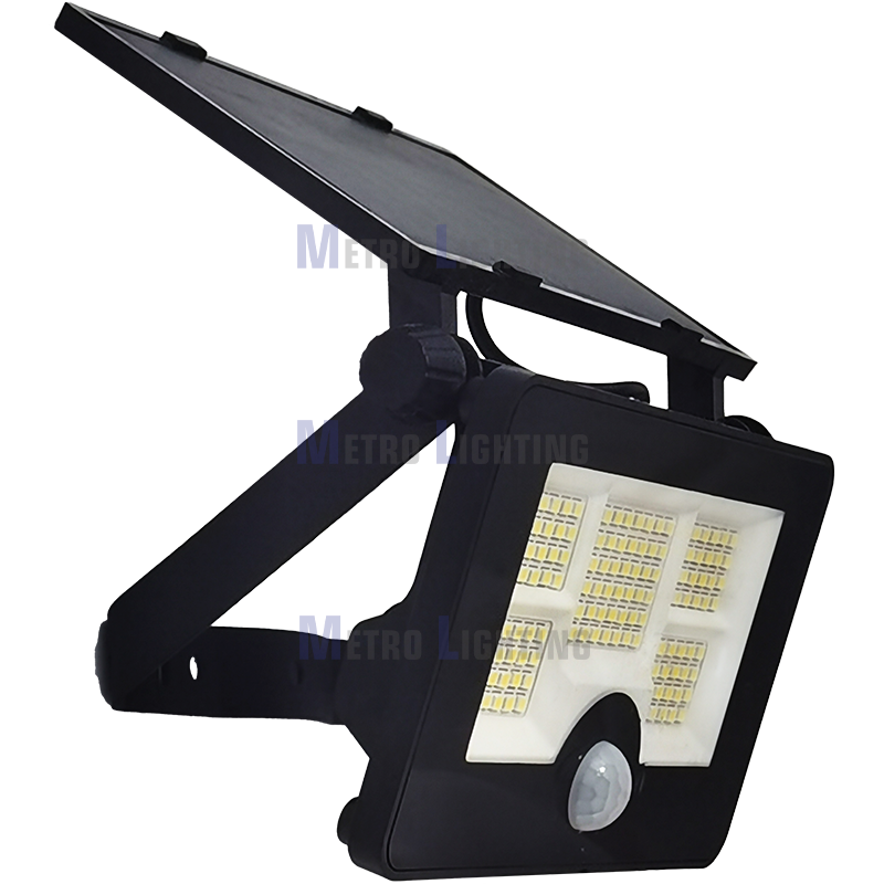 Solar Flood Light LED Deformable Lamp Lumen Tough IP65 Omni-Directional 25,000 Hours