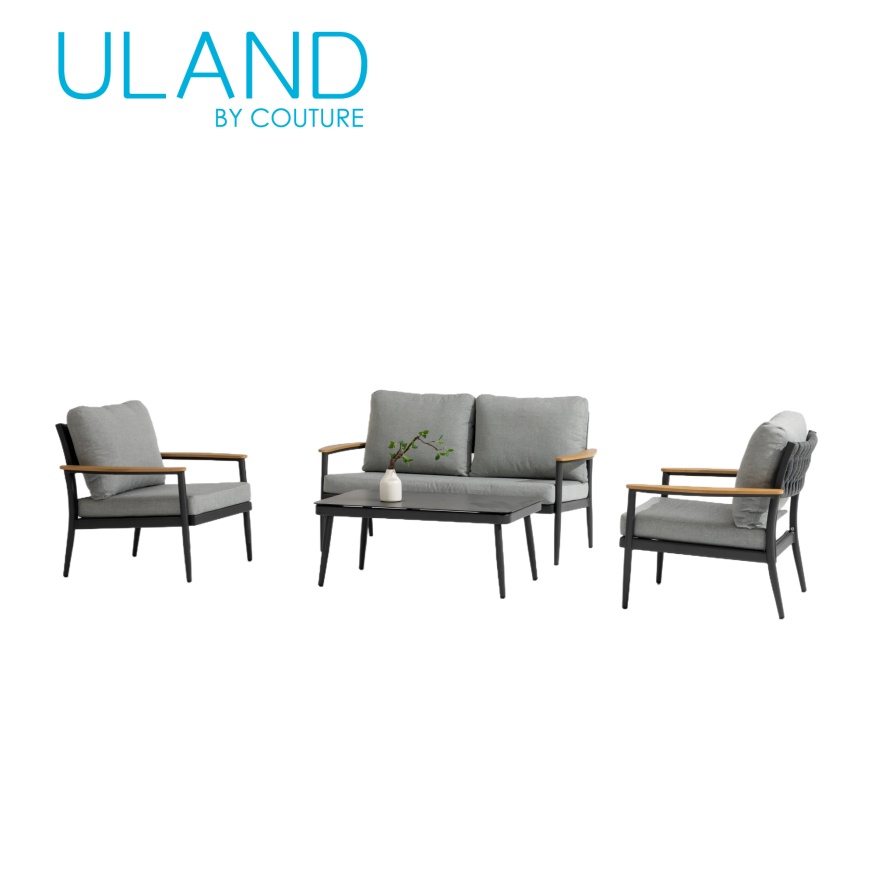 82448000 Lucas Aluminum sofa 4pcs/set
