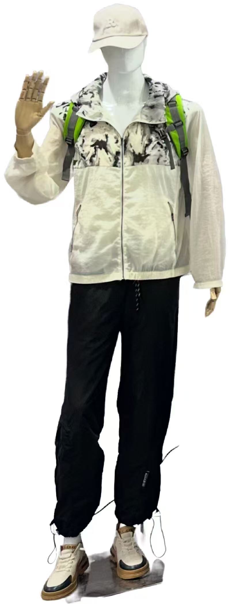 Leisure suit/model