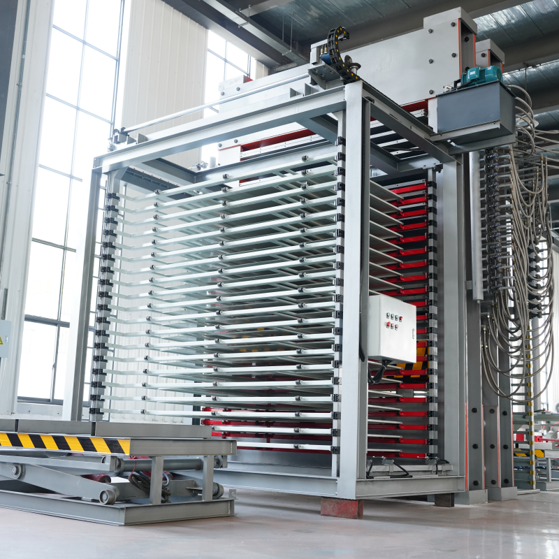 Plywood hot press machine