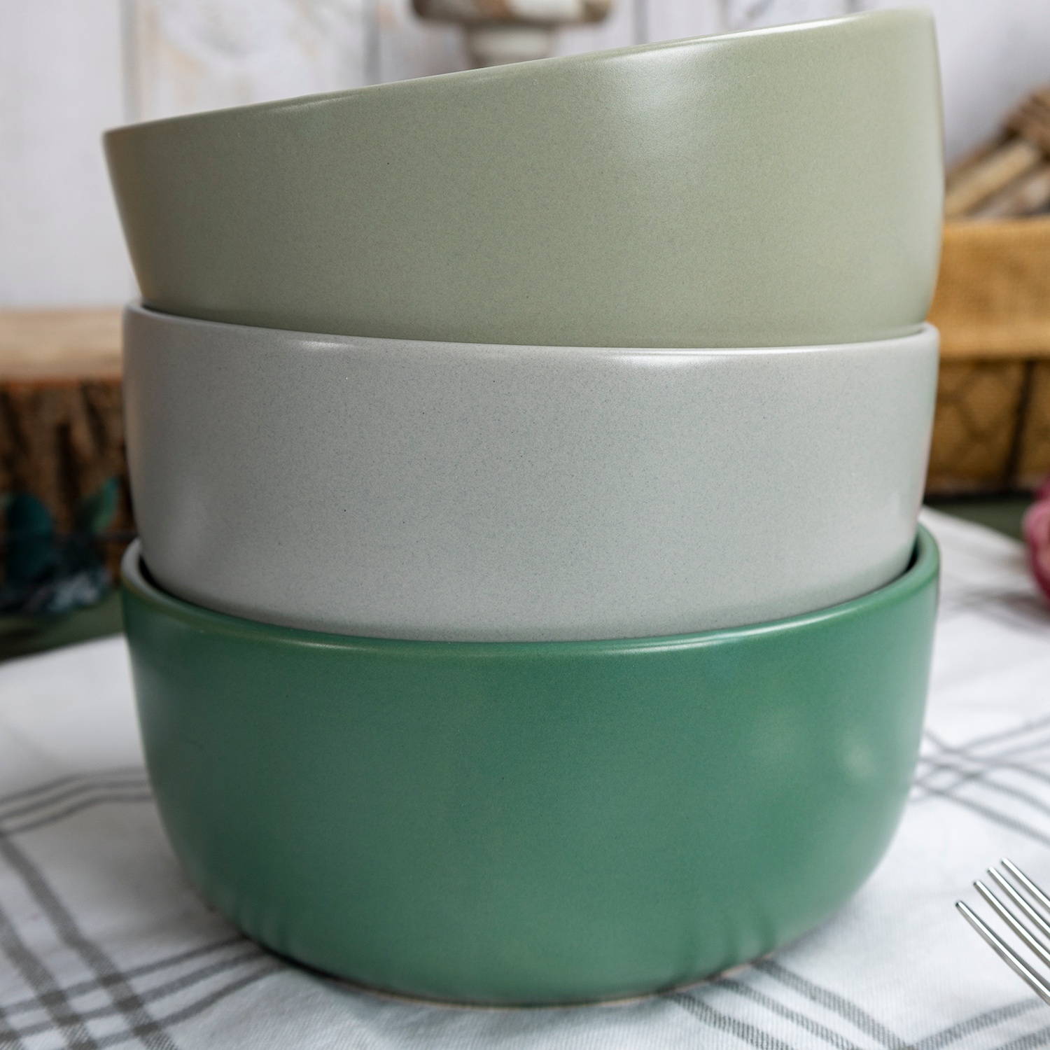 15cm(27oz/770ml) Bowl In Matte Color Glaze