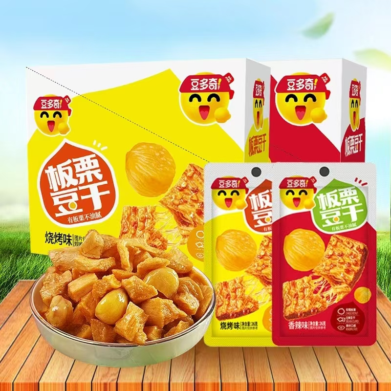 Dou Duo Qi* 26g Quantitative Chestnut Bean Curd Spicy/Sizzling Flavor