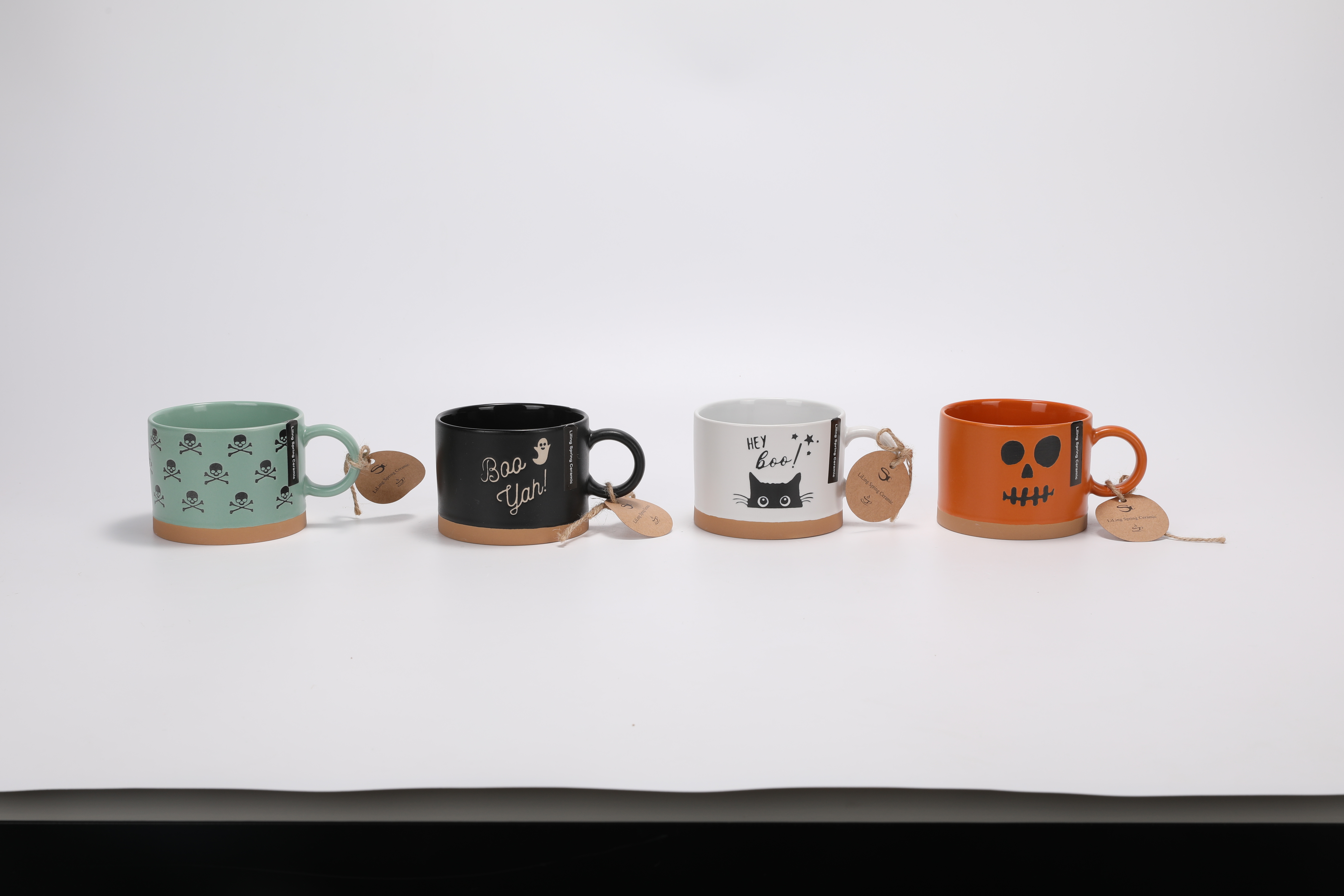 Liling Spring Ceramics Mark Cup Halloween Drinking Beverage Health