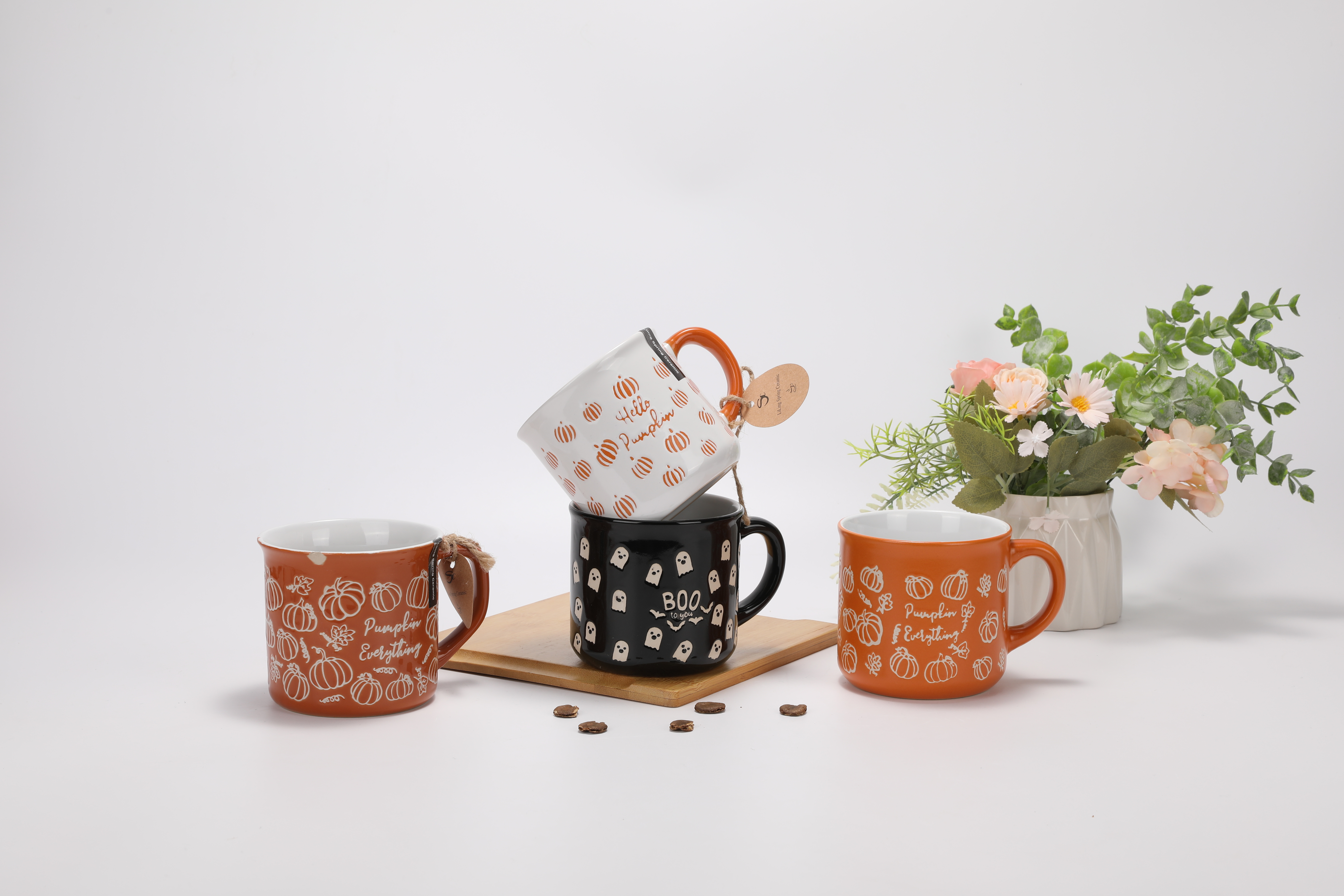 Liling Spring Ceramics Cup - Halloween Replica Enamel Cup