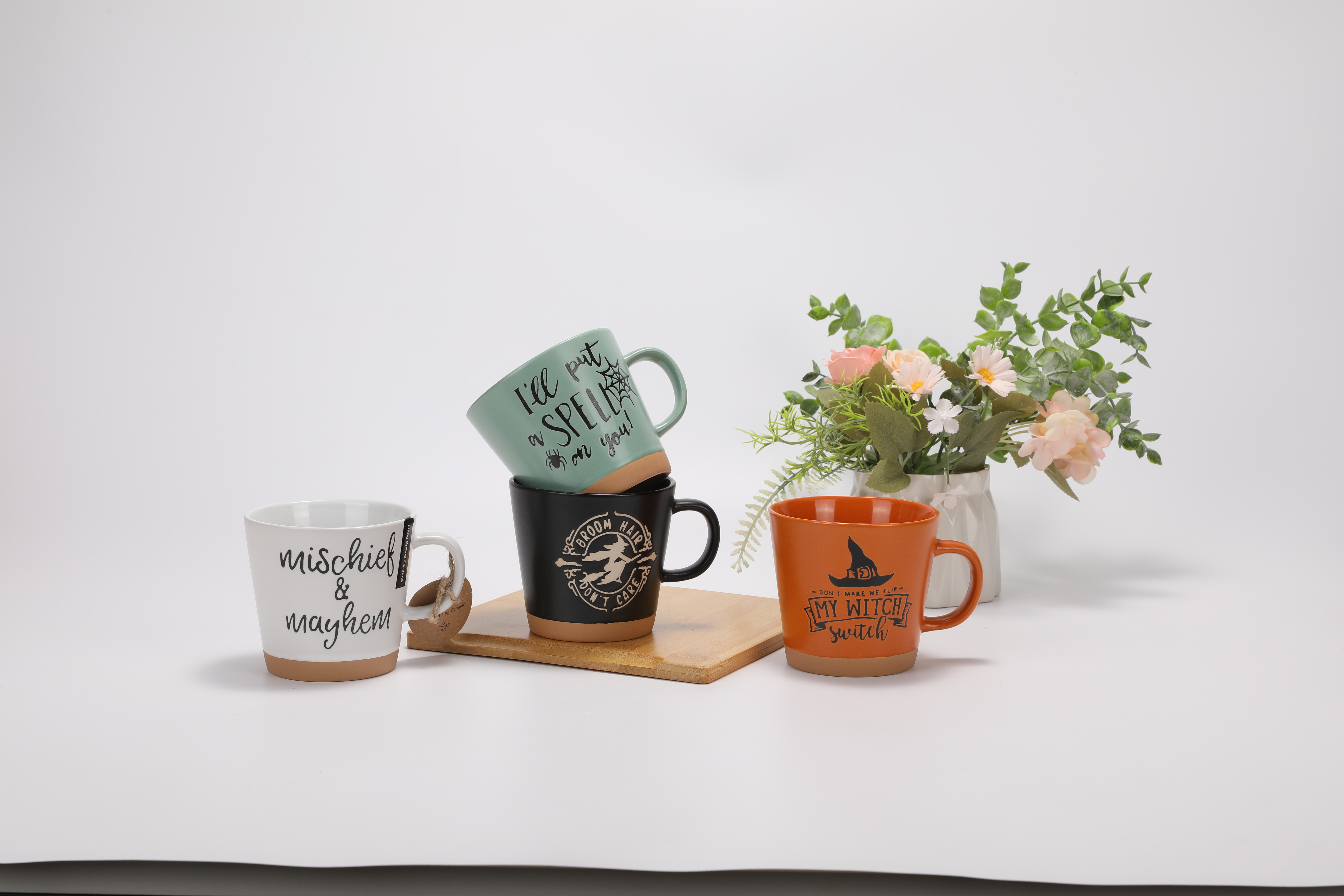 LilingSpringCeramic Mug Halloween Conical