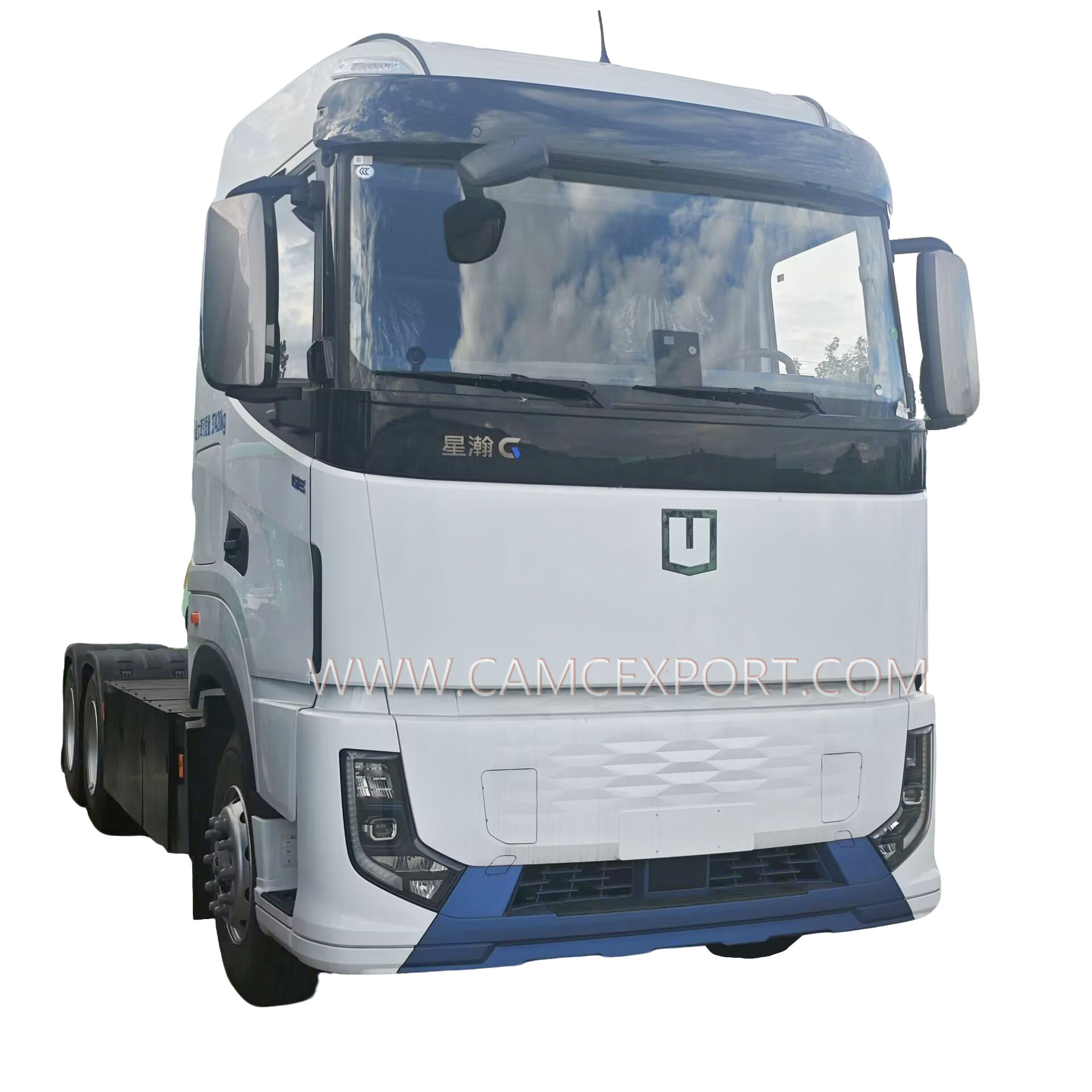 CAMC G2 6×4 Left-Hand Drive Electric Tractor (Underbody Battery Version)