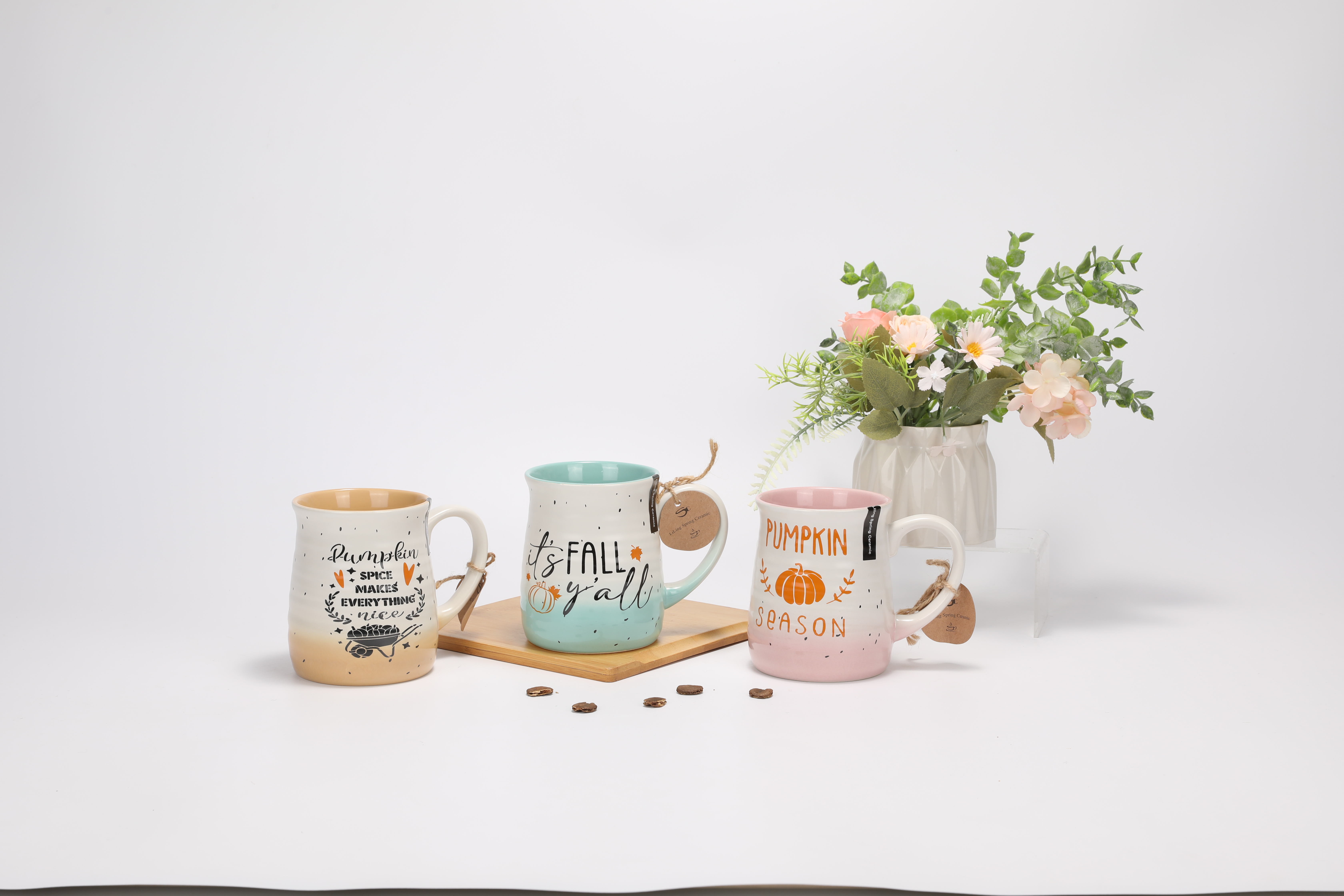 LilingSpringCeramic Mug Halloween pumpkin