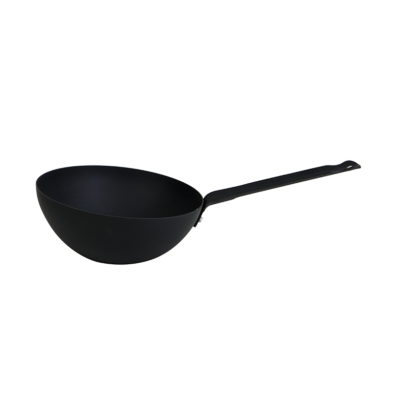 Factory Natural Nonstick Deep Carbon Steel Stir Frying Wok