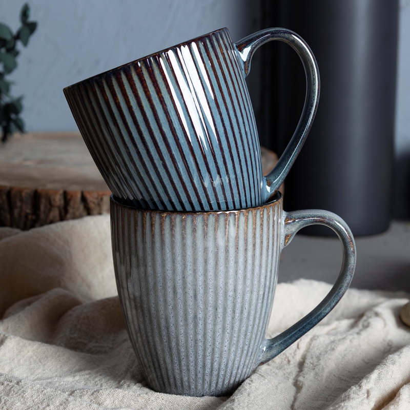 12OZ Hot-Selling Autumn & Winter Ceramic Mug Collection Multiple Colors Ideal for Gift & Home
