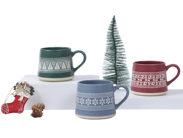 Ceramic mug,christmas day