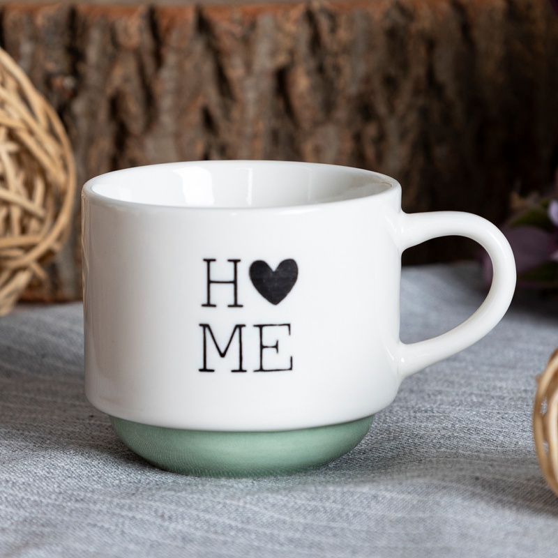 Wholesale Customizable 3oz Stackable Cups Cute Text Design Children's Tableware Small Capacity