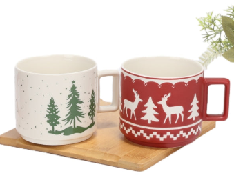 Christmas，ceramic mug