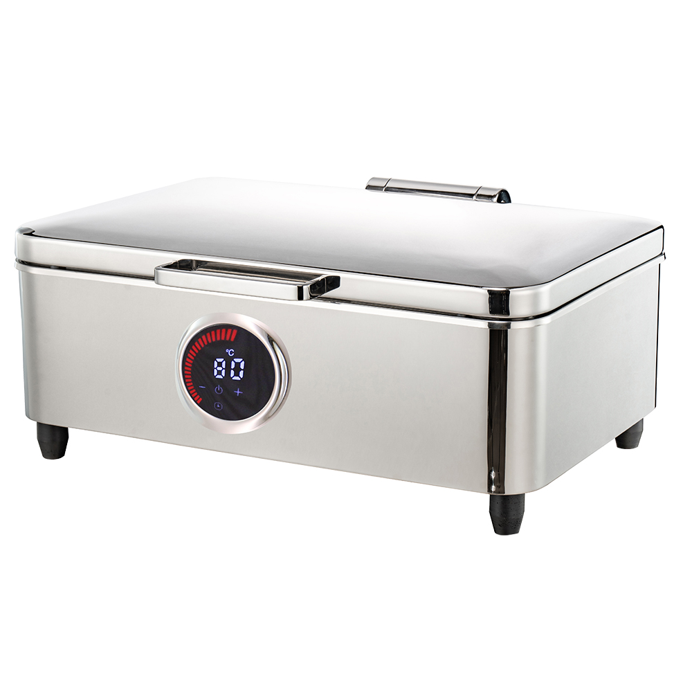 Electric Chafing Dish With Damping Hinged