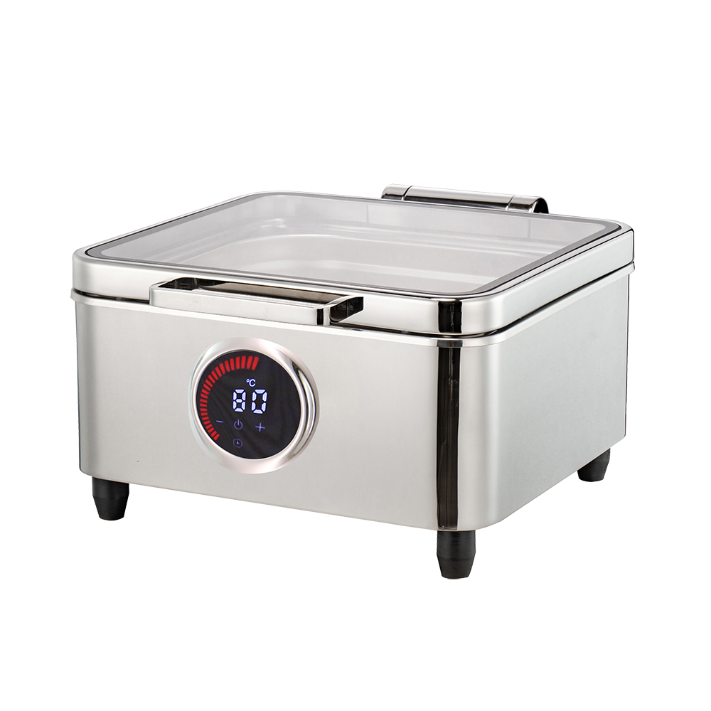 Electric Chafing Dish With Damping Hinged
