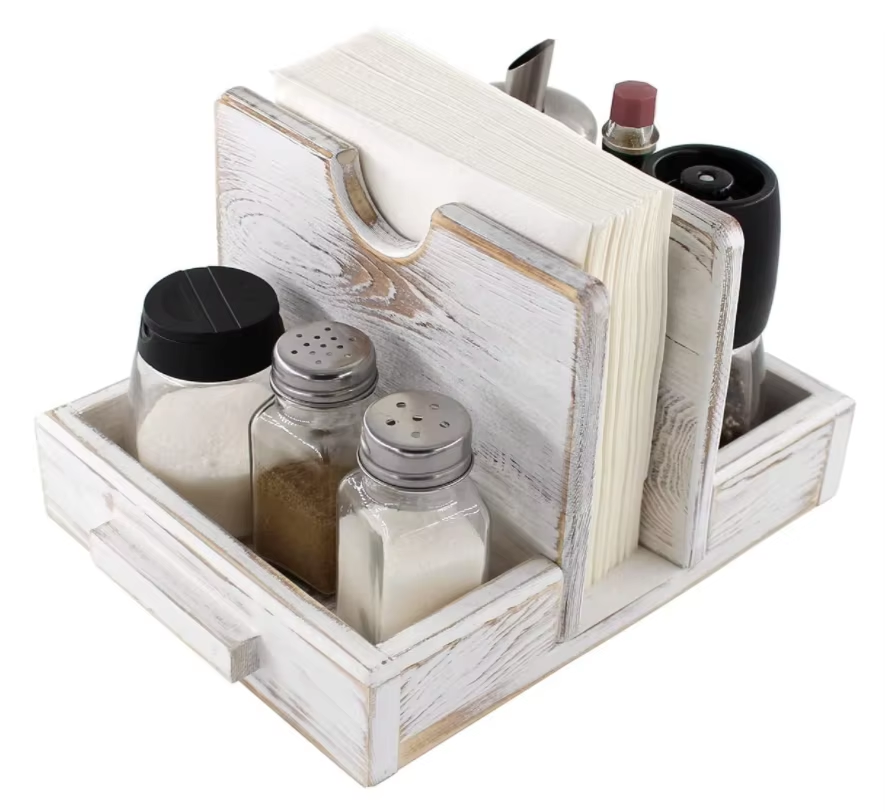 Wood Storage Box for Kitchen