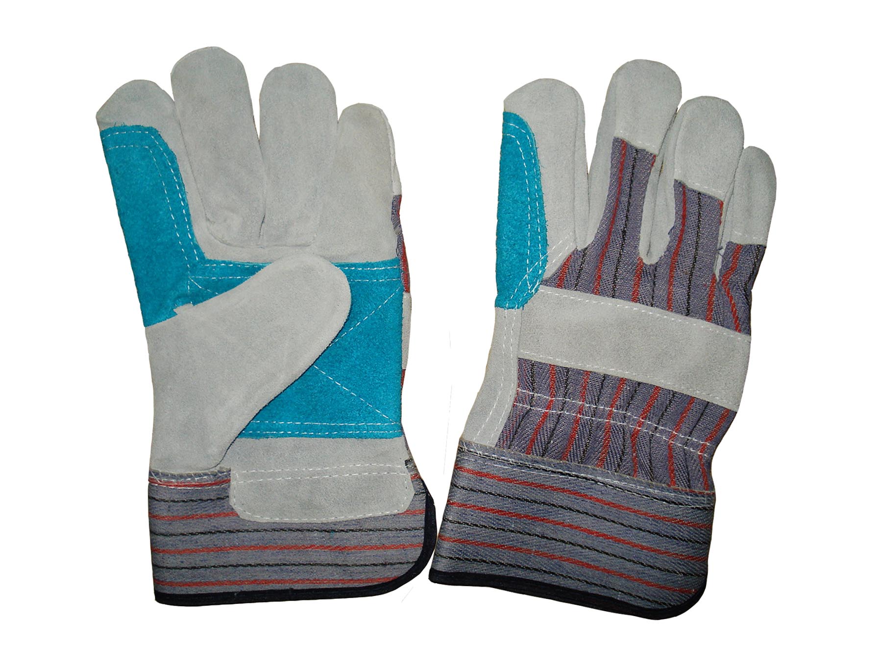 leatehr double palm glove