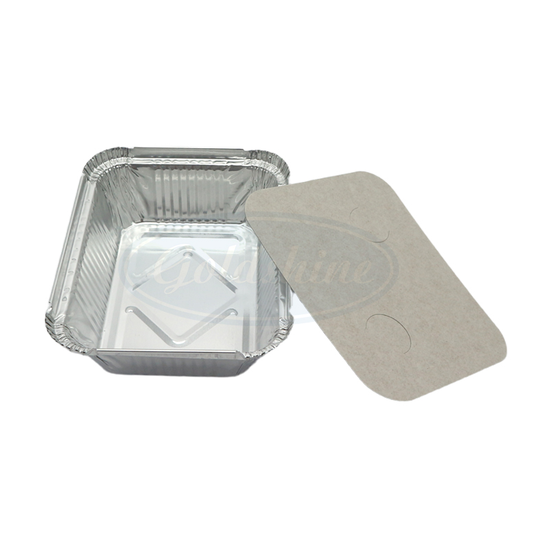 Rectangle Aluminium Foil Food Container with Lids