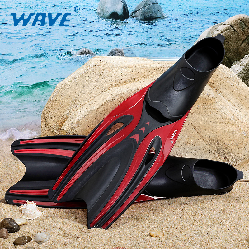 WAVE Snorkel Fins TPR Diving Fins