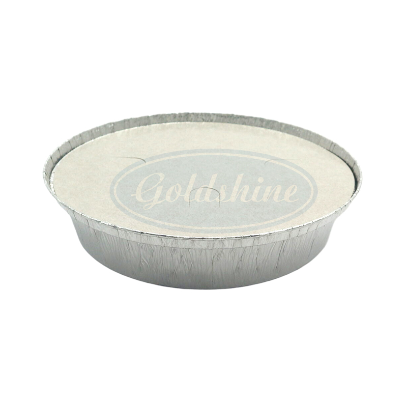 Disposable aluminum foil food takeaway container