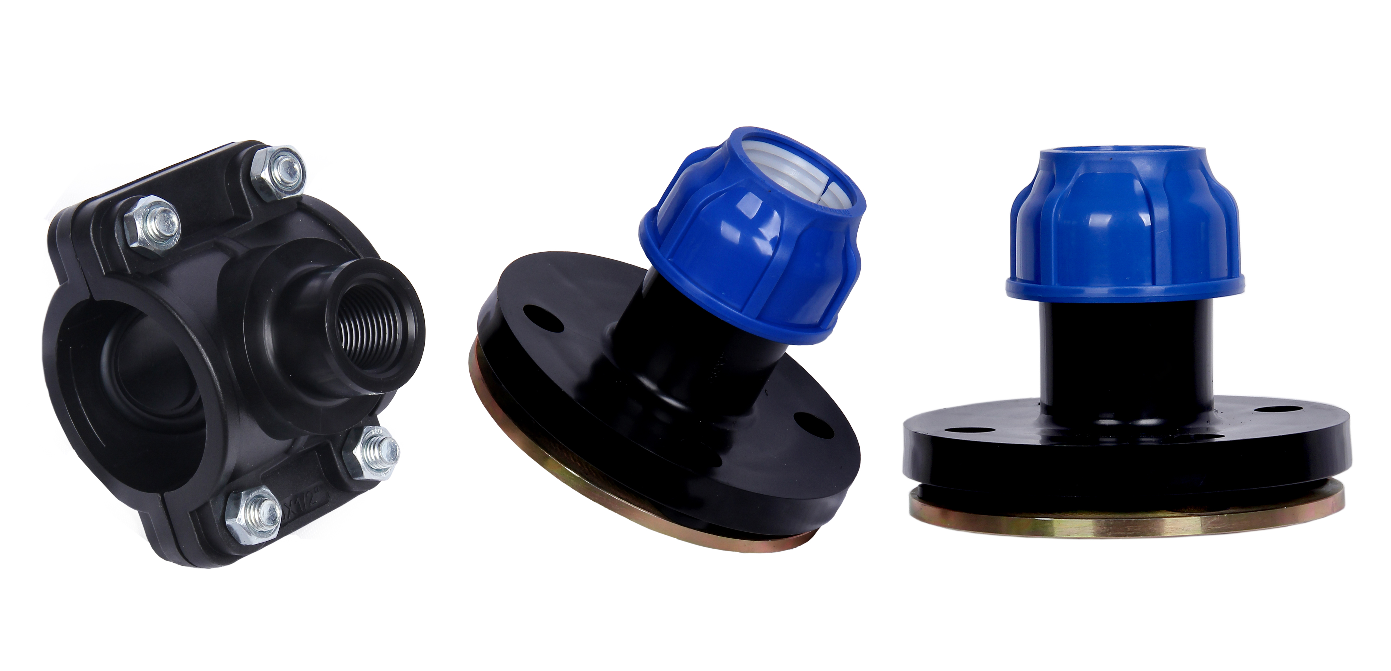 PP compression fittings