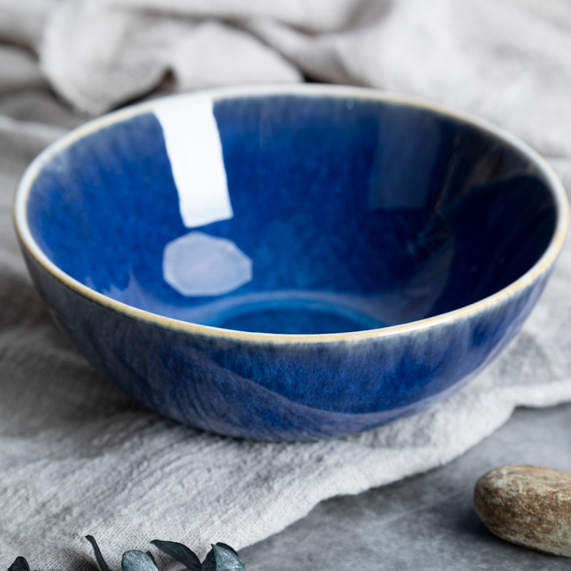 Happy Go 16.4cm(24oz/700ml) Bowl Reactive Glaze