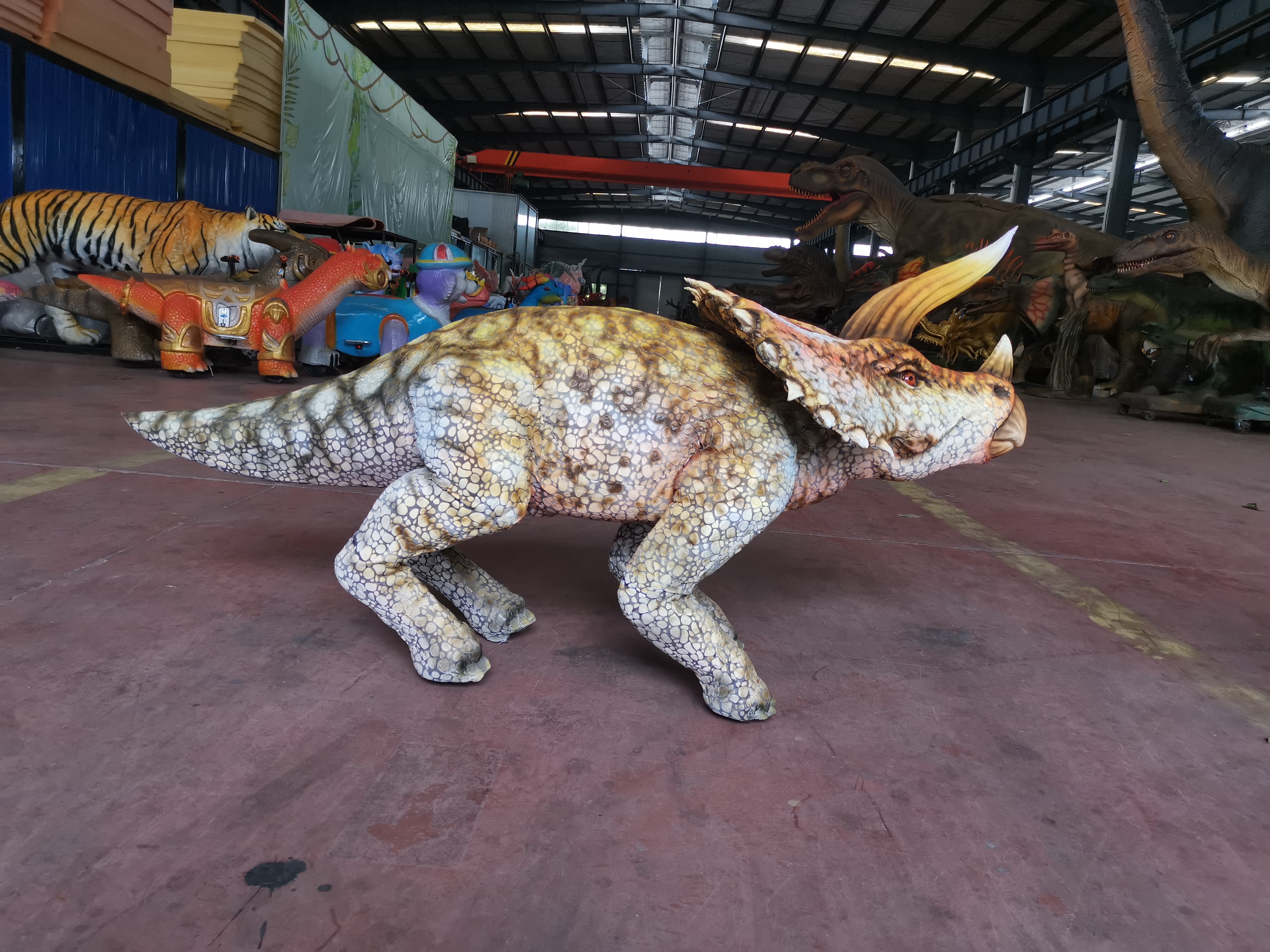 Robot triceratops baby