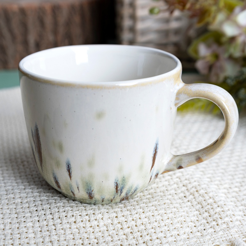 Happy Go 7.7oz/220ml Mug Reactive Glaze