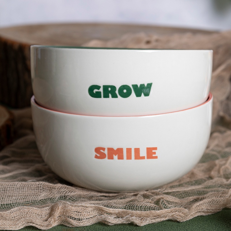RELAX Ceramic Bowl Series – Pastel Nordic Tableware for Breakfast, Snacks & Desserts